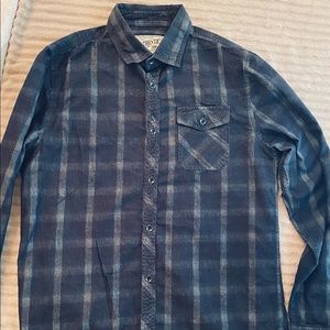 Small size plaid button down